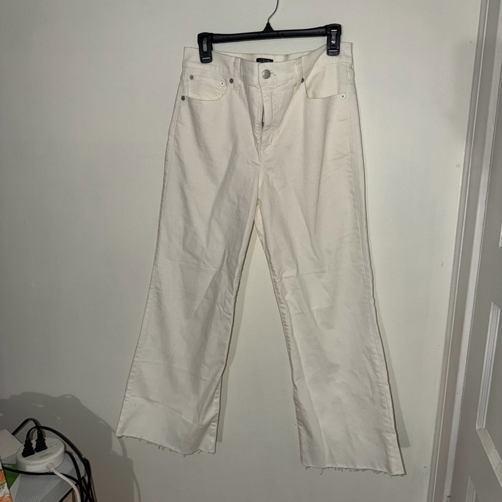 J. Crew Women's White Jeans